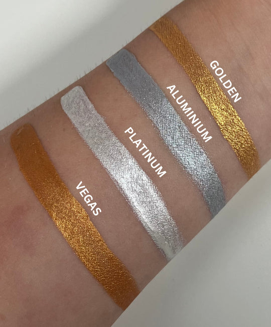 Platinum (Metallic Light Silver) Wet Liner® - Eyeliner - Glisten Cosmetics