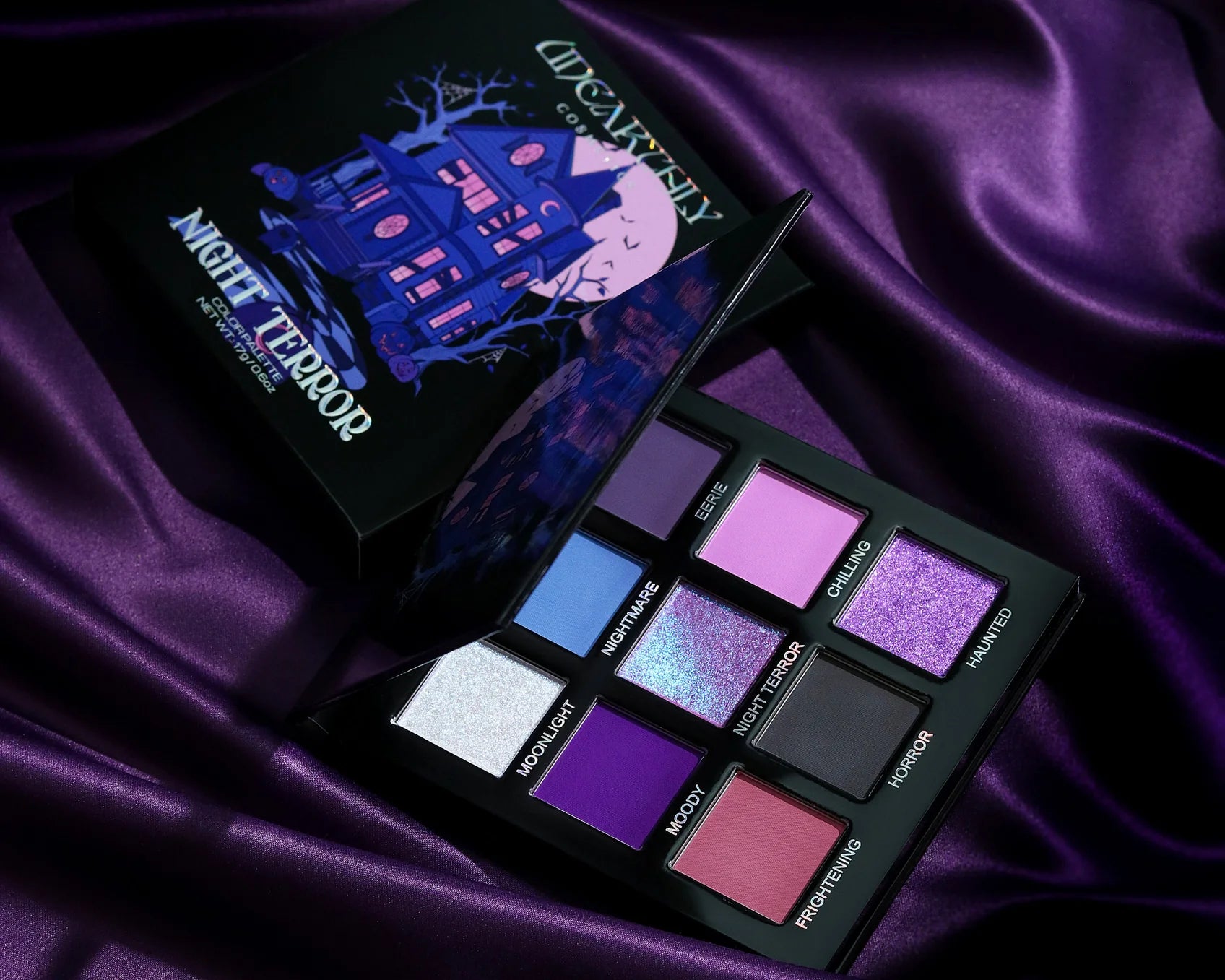 Night Terror Palette - Unearthly Cosmetics – Glisten Cosmetics