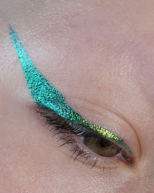 Peacock Chroma Flik - Liquid Liner - Glisten Cosmetics