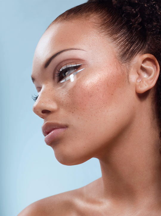 Chrome Liners - Chrome Makeup Stickers - Face Lace x Glisten Cosmetics