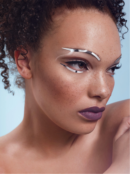Chrome Liners - Chrome Makeup Stickers - Face Lace x Glisten Cosmetics