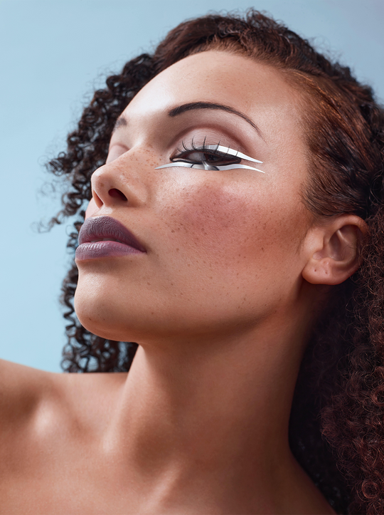 Chrome Liners - Chrome Makeup Stickers - Face Lace x Glisten Cosmetics