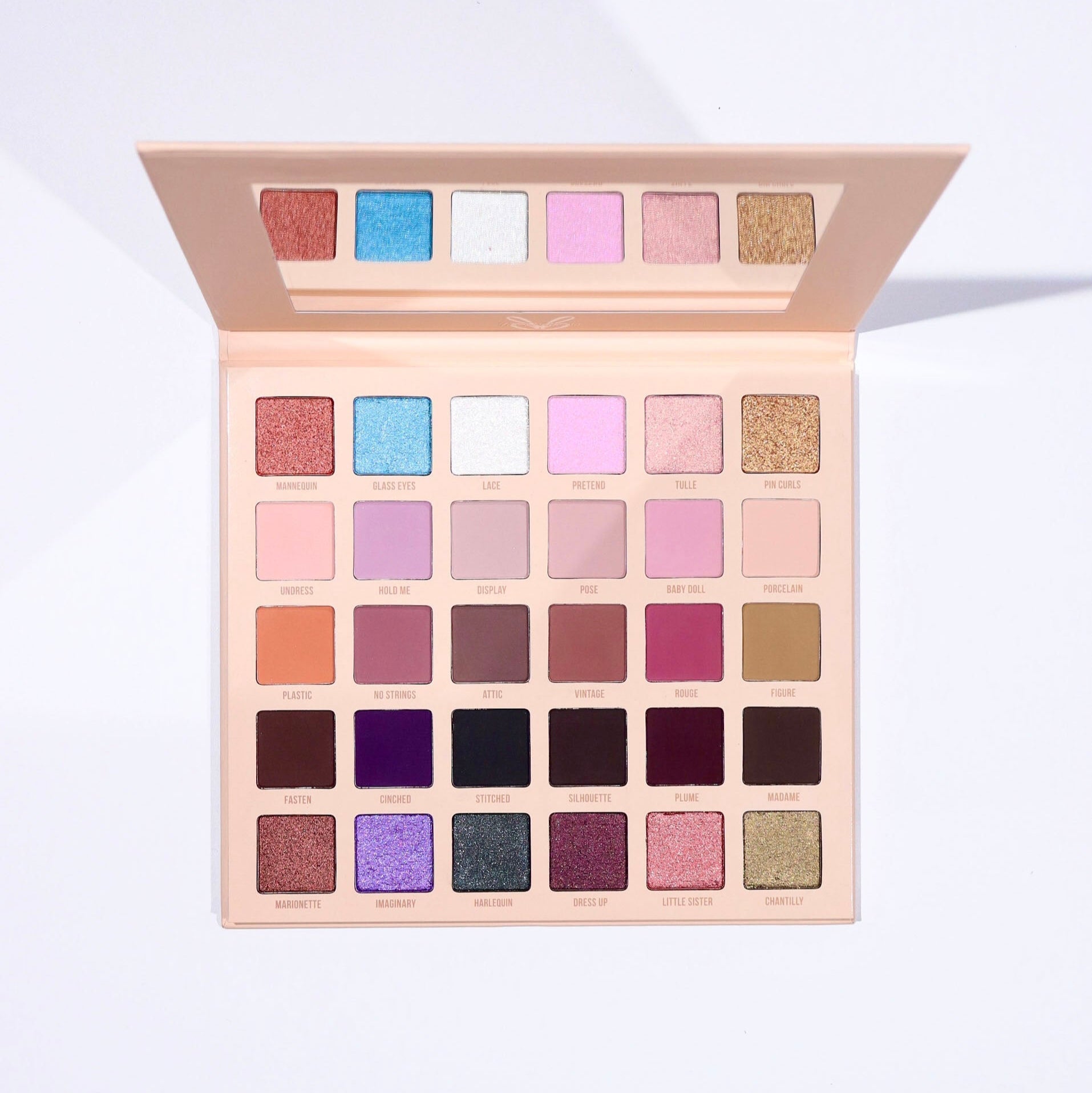 The Dollhouse Palette Blend Bunny Cosmetics Glisten Cosmetics