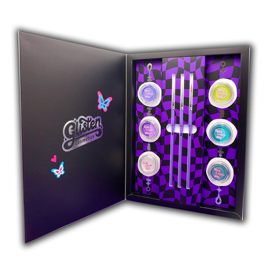 Gio's Glisten Edit - Wet Liner & Brush Set - Glisten Cosmetics