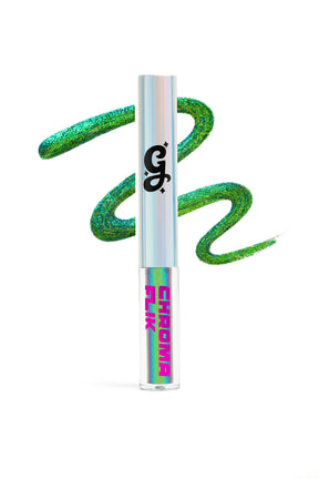 Peacock Chroma Flik - Liquid Liner - Glisten Cosmetics
