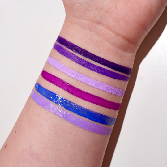 Purple 4 Pan Palette - Eyeliner - Glisten Cosmetics
