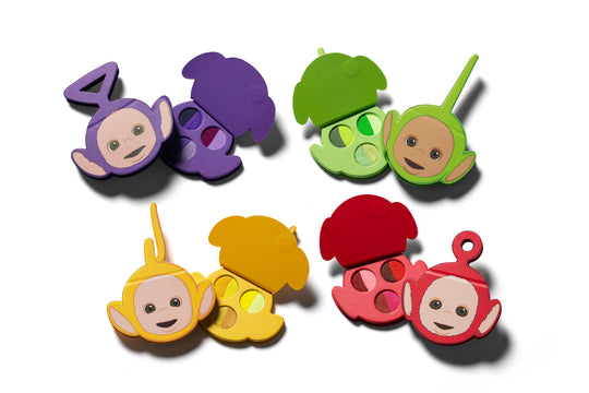 Character Palette Bundle - Wet Liner Palettes - Glisten Cosmetics X Teletubbies