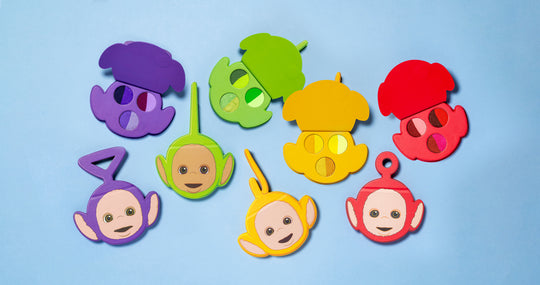 Character Palette Bundle - Wet Liner Palettes - Glisten Cosmetics X Teletubbies