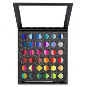 Ultimate Split Rainbow - 36 Pan Palette - Glisten Cosmetics