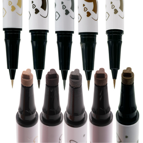 Heart Neutral Bundle - Stamp & Eyeliner Pen - Glisten Cosmetics