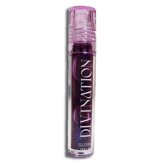 Robert Welsh Divination Gloss Balm Betrayal (Purple Sparkles) - Blend Bunny Cosmetics