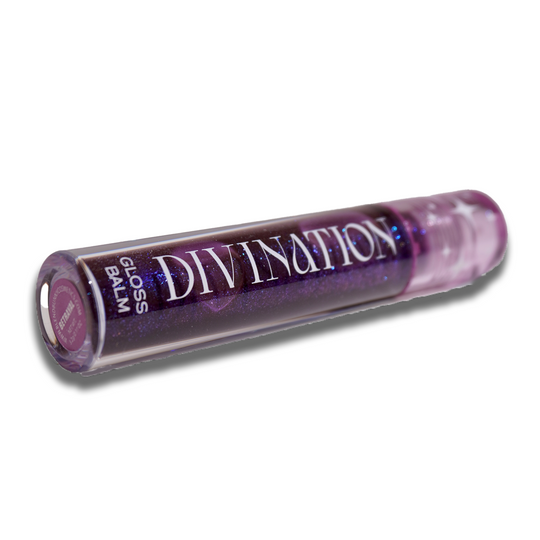 Robert Welsh Divination Gloss Balm Betrayal (Purple Sparkles) - Blend Bunny Cosmetics