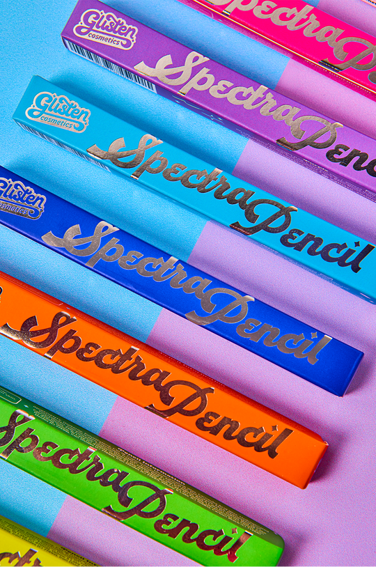 Black Spectra Pencil - Colourful Pencil - Glisten Cosmetics