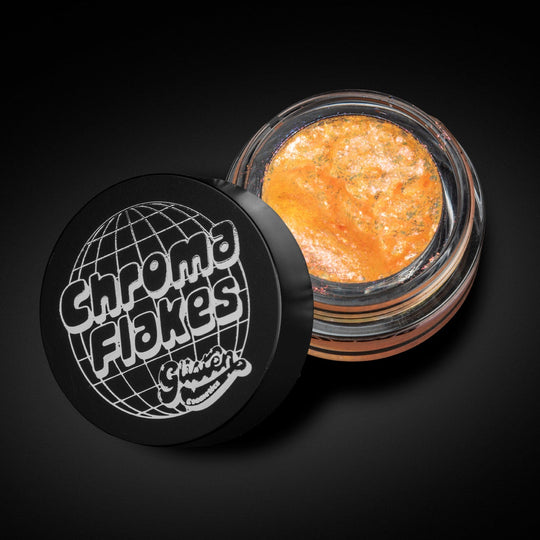 Flame Chroma Flakes - Duochrome Pigment - Glisten Cosmetics
