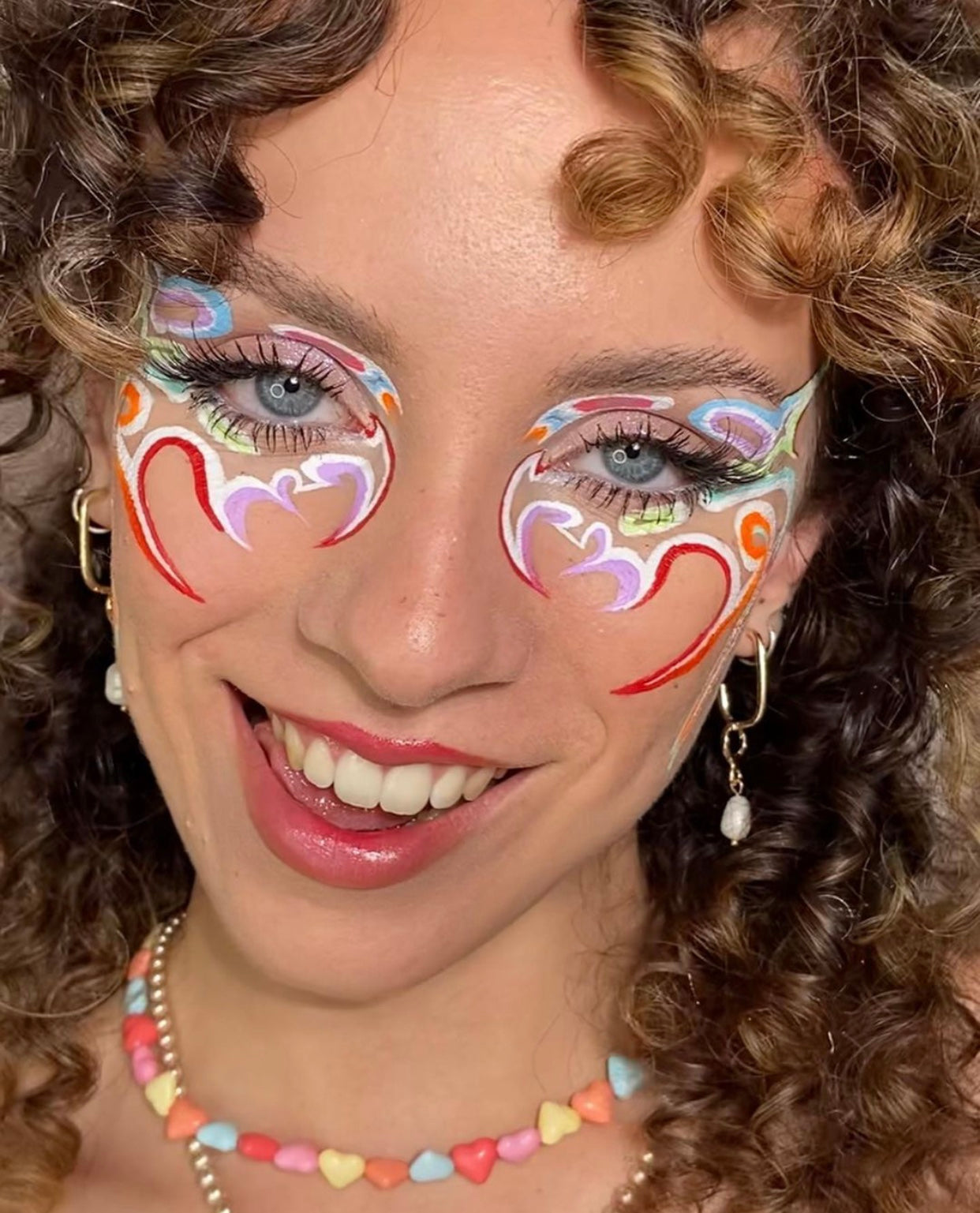 Rave Face Paint Tribal