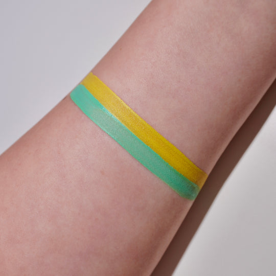Beach (Turquoise & Yellow) Split Liner - Eyeliner - Glisten Cosmetics