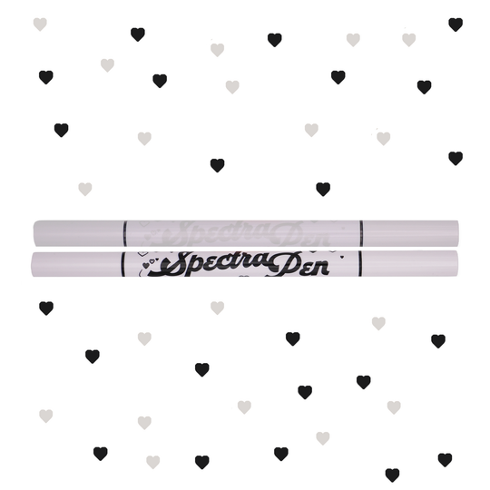 Spectra Pen B&W Heart Bundle - Liquid Eyeliner - Glisten Cosmetics