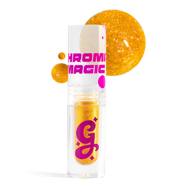 Cosmic Shimmer Polvere Per Goffratura Lucida - Colore Giallo Tropicale (Vasetto 20ml) – Effetto Traslucido E Iridescente Per Crafting E Cardmaking