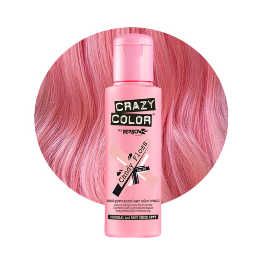 Candy Floss (Delicate Pink) - Semi-Permanent Hair Dye - Crazy Color