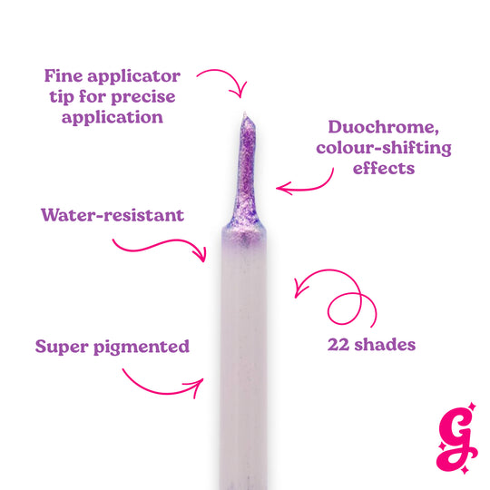 Aurelia Chroma Flik (Purple/Blue) - Liquid Liner - Glisten Cosmetics