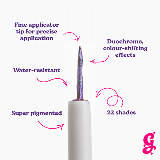 Deep Sea Chroma Flik (Blue/Purple)- Liquid Liner - Glisten Cosmetics
