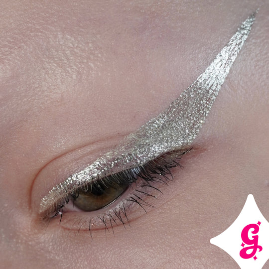 Champagne Tears Chroma Flik (Silver) - Liquid Liner - Glisten Cosmetics