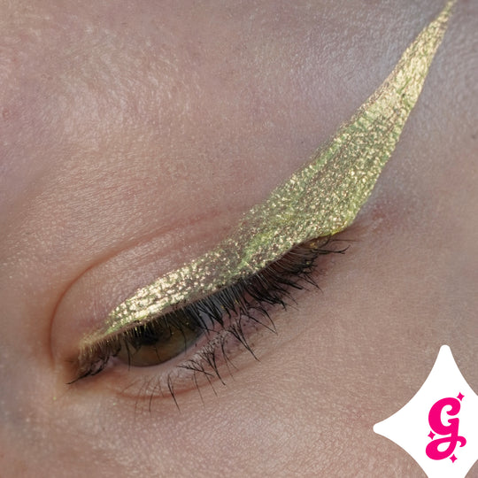 Honeydew Chroma Flik (Yellow/Gold) - Liquid Liner - Glisten Cosmetics