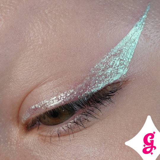 Seabreeze Chroma Flik (Teal/Silver) - Liquid Liner - Glisten Cosmetics