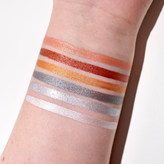 Metal - 6 Pan Palette - Glisten Cosmetics