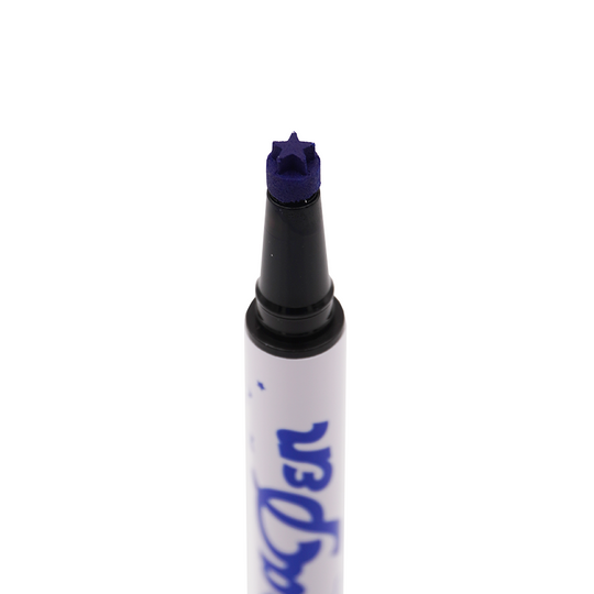 Dark Blue Spectra Pen - Star Stamp Liner - Glisten Cosmetics