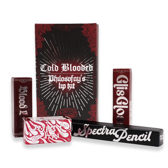 Cold Blooded - Lip Kit - Glisten Cosmetics X Philosofay