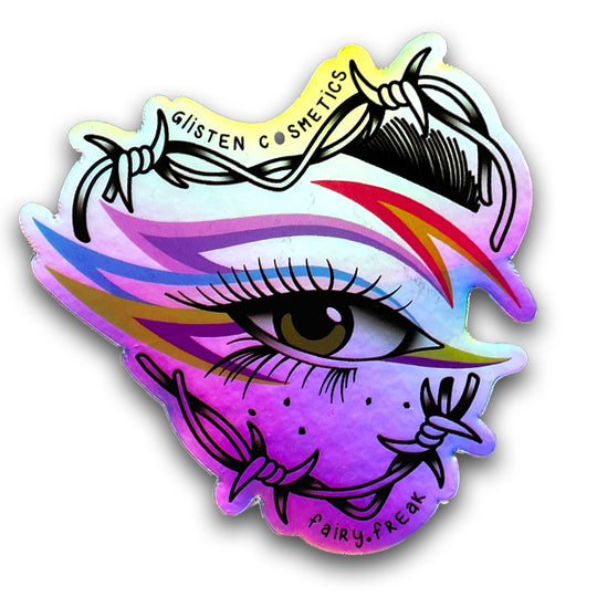 Fairy Freak Eye Sticker - Holographic