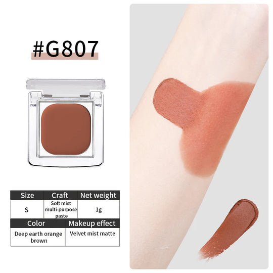 G807 (Orange/Brown) - Refillable Multipurpose Cream - Cheeryep