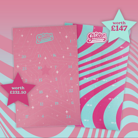 PRE-ORDER ONLY Advent Calendar & Gift Box Bundle - Glisten Cosmetics