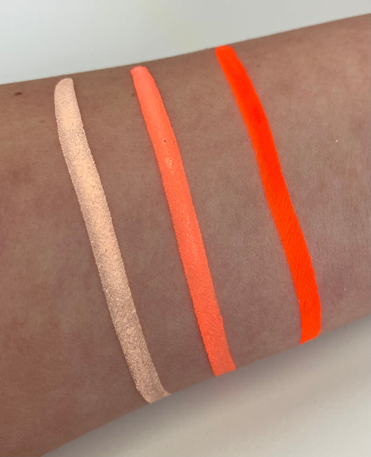 Peach Melba (UV Orange & Peach) Split Liner - Eyeliner - Glisten Cosmetics