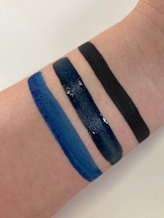 Emperor (Blue and Black) Split Liner - Eyeliner - Glisten Cosmetics