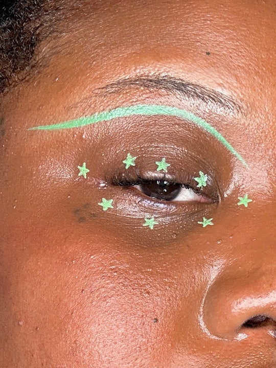 Green Spectra Pen - Star Stamp Liner  - Glisten Cosmetics