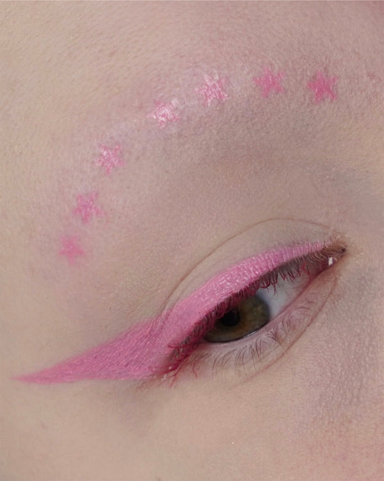 Pink Spectra Pen - Star Stamp Liner - Glisten Cosmetics