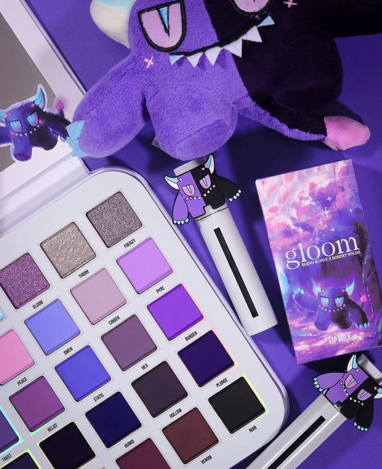 Gleam X Gloom - Robert Welsh X Blend Bunny Eyeshadow Palette - Blend Bunny Cosmetics