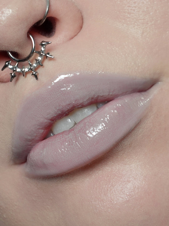 Grey Area Glis Gloss (Light Grey) - Lip Gloss - Glisten Cosmetics