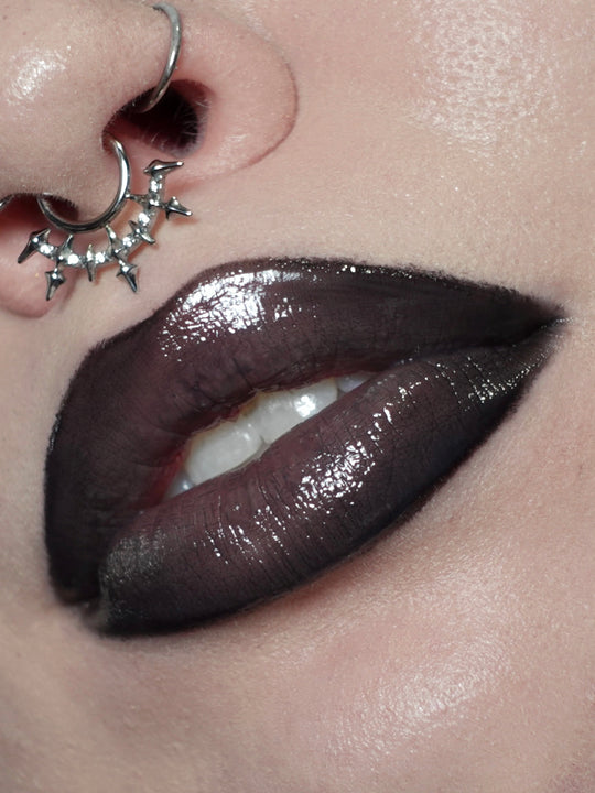 Veil Glis Gloss (Dark Grey) - Lip Gloss - Glisten Cosmetics