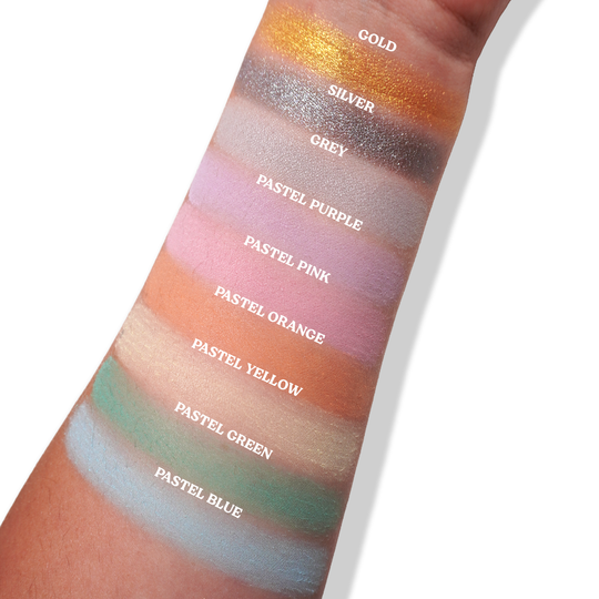 Spectra Set Pastel Bundle - Colourful Pressed Powder - Glisten Cosmetics
