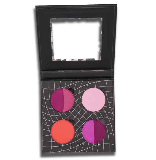 Pink 4 Pan Palette - Eyeliner - Glisten Cosmetics
