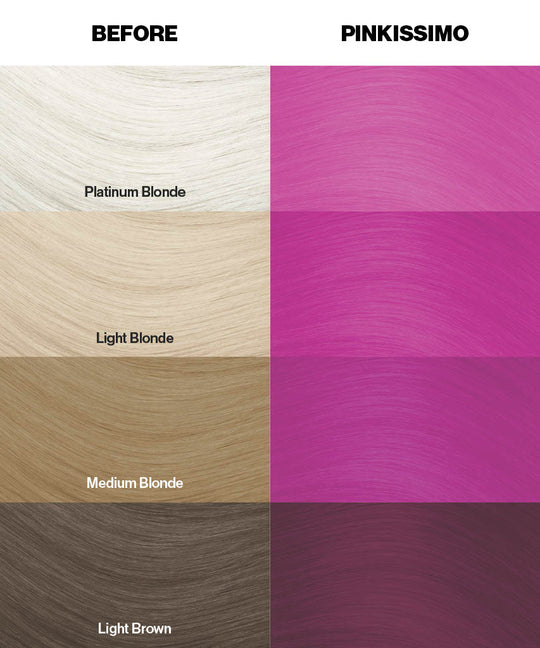 Pinkissimo (Hot Pink) - Semi-Permanent Hair Dye - Crazy Color