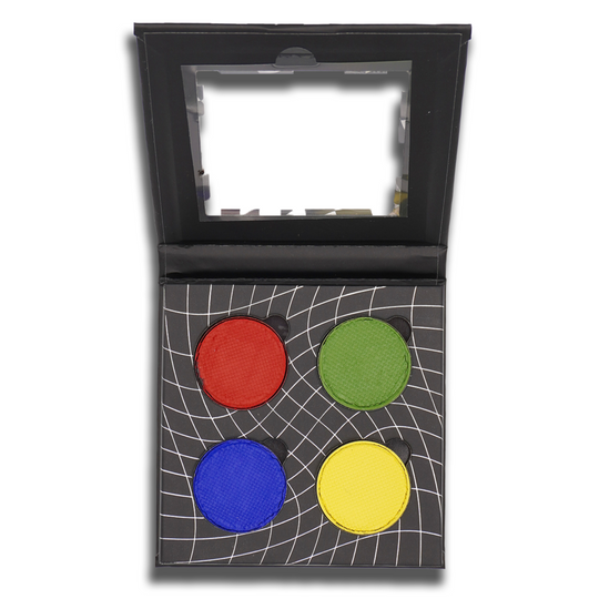 Primary 4 Pan Palette - Eyeliner - Glisten Cosmetics