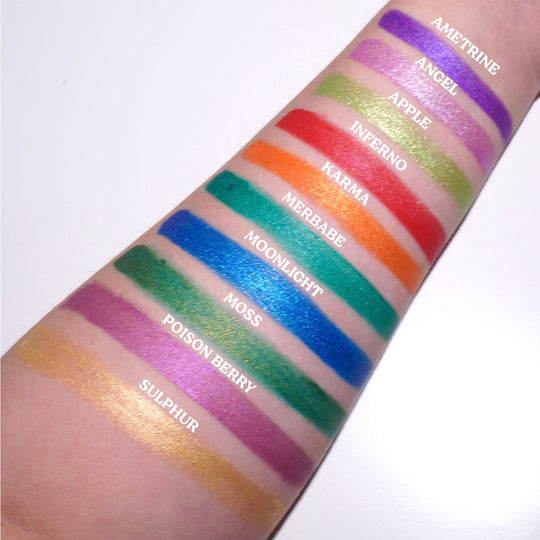 Rainbow Metallic Bundle - Eyeliner - Glisten Cosmetics