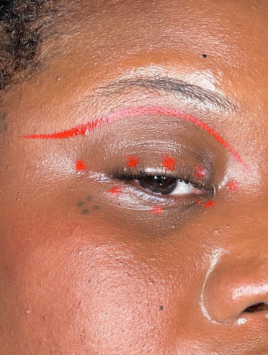 Red Spectra Pen - Star Stamp Liner  - Glisten Cosmetics