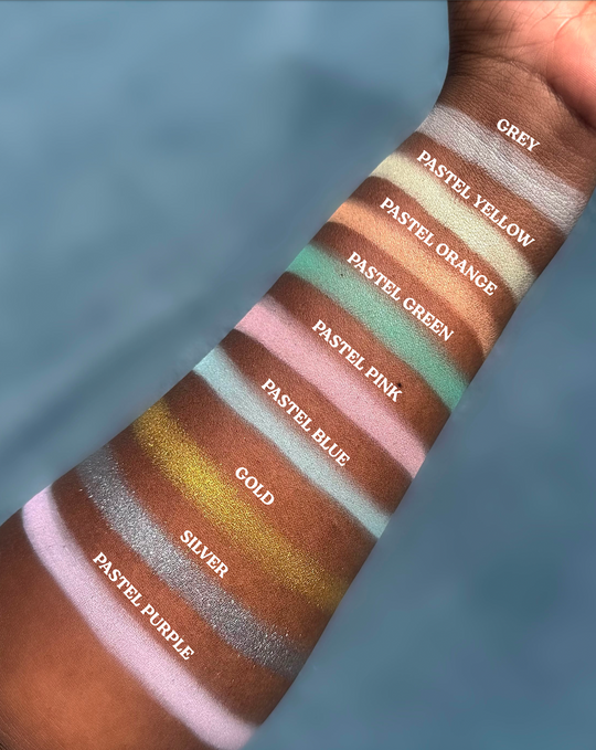 Spectra Set Pastel Bundle - Colourful Pressed Powder - Glisten Cosmetics