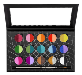 Rainbow Split - 15 Pan Palette - Glisten Cosmetics