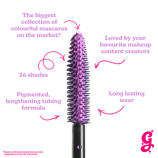Candy Floss Spectra Lash (Baby Pink) - Mascara - Glisten Cosmetics